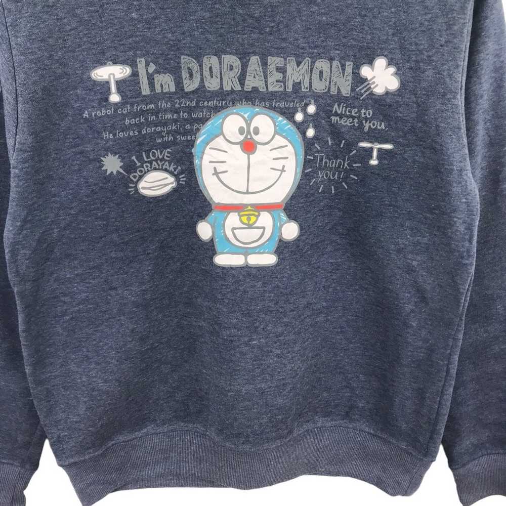 Vintage DORAEMON Anime Cartoon Movie Series Sweat… - image 5