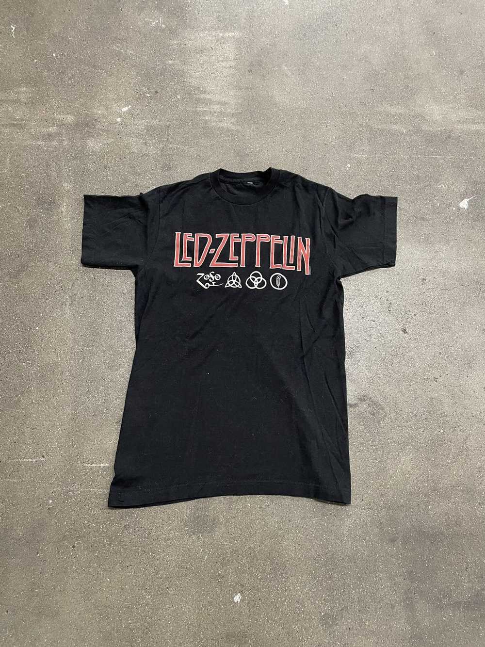 Vintage Led Zepplin Logo T-Shirt - image 1