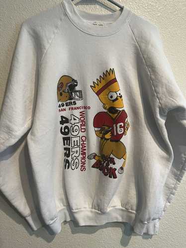 Vintage Bootleg Bart Simpson 49ers T-shirt – For All To Envy