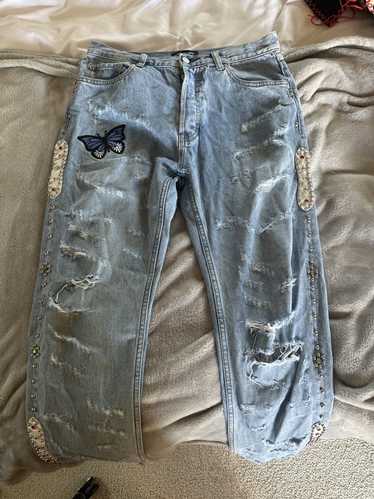 Japanese Brand × Streetwear × Vintage Studs jeans 