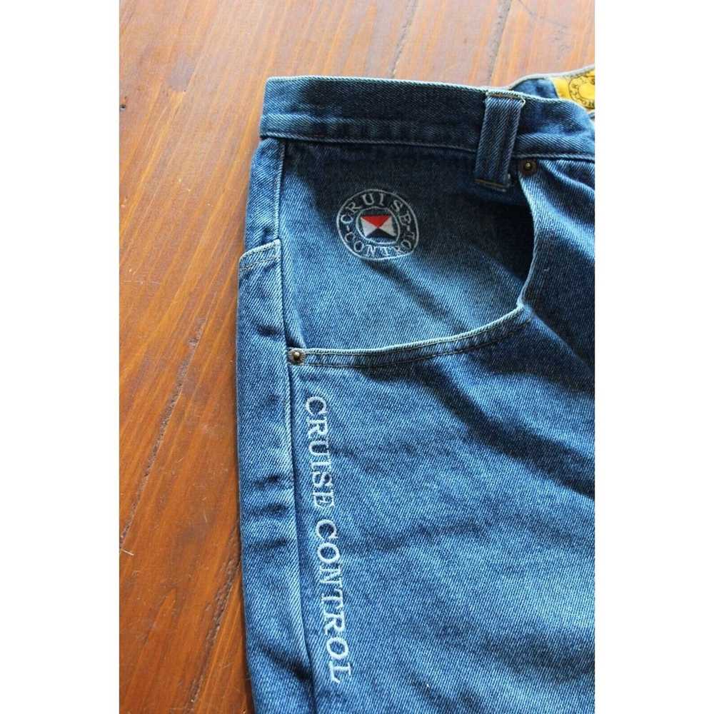 1 CRUISE CONTROL Jeans RN9771 34X32 Baggy HipHop … - image 7