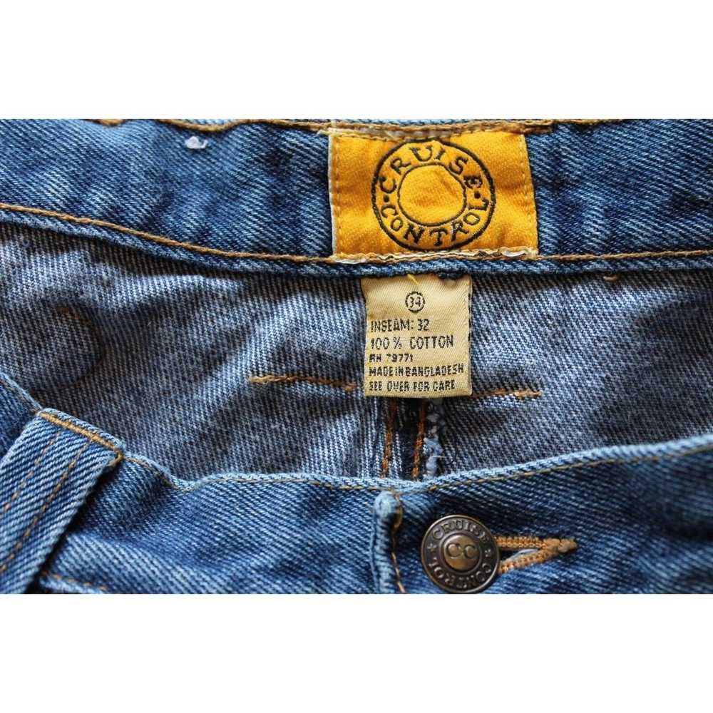 1 CRUISE CONTROL Jeans RN9771 34X32 Baggy HipHop … - image 8