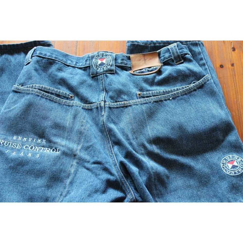 1 CRUISE CONTROL Jeans RN9771 34X32 Baggy HipHop … - image 9