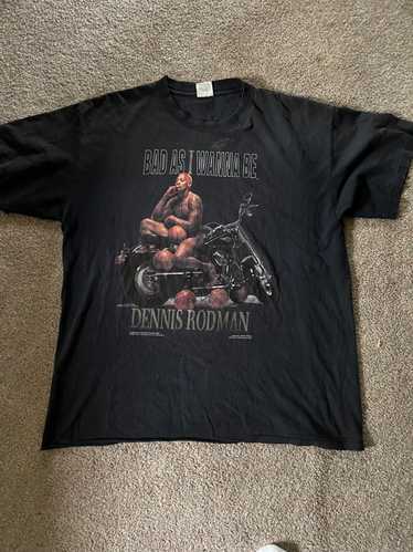 Red Rare Dennis Rodman Shirt - Limotees