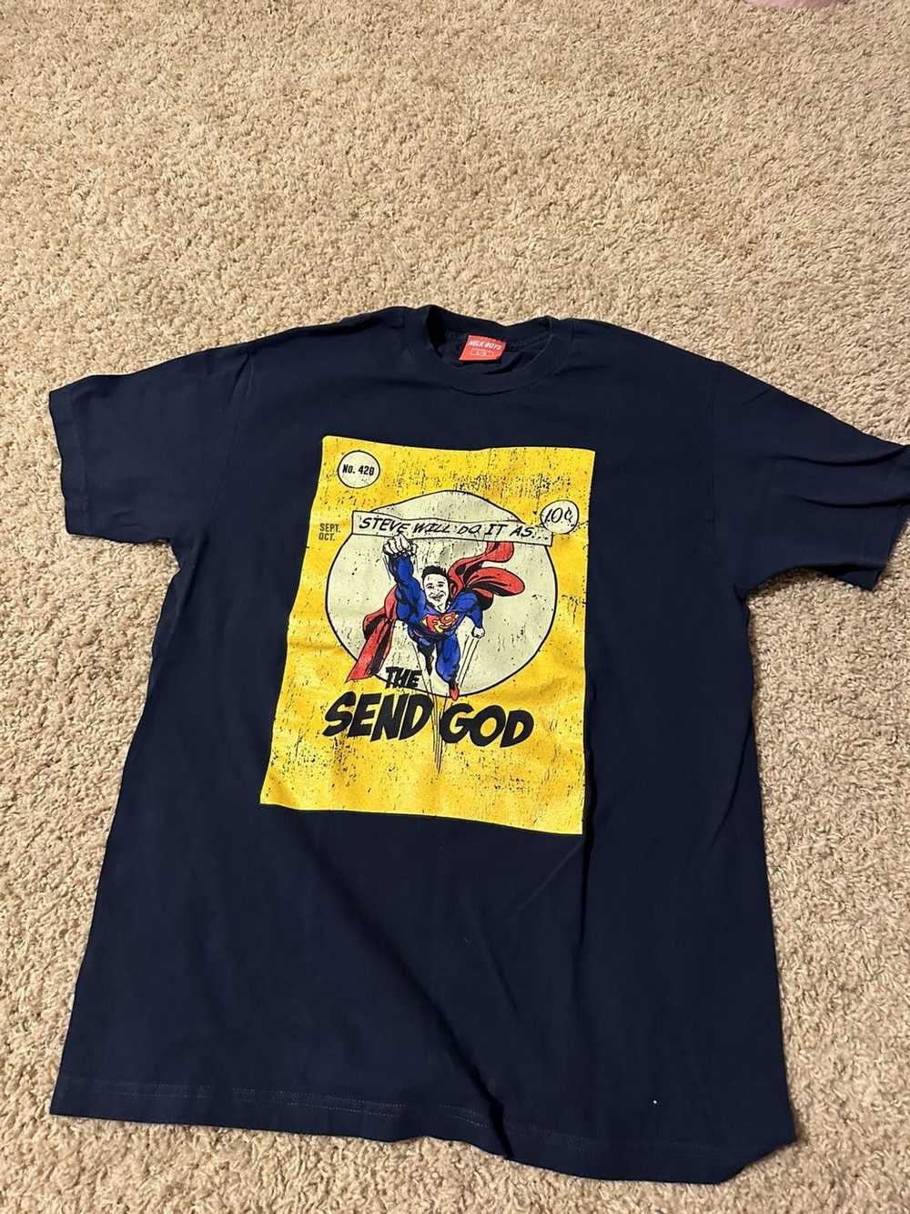 Full Send by Nelk Boys Steve the send god tee - image 1