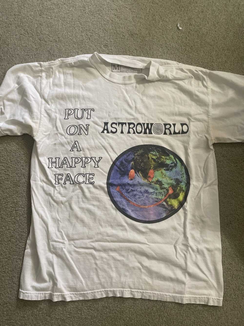 Astroworld Festival Happy Face T-Shirt - Streetgarm