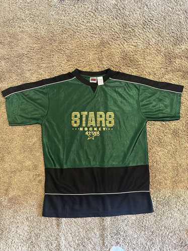 vtg Dallas Stars 1999 STANLEY CUP Jersey XL CCM Green nhl 90s