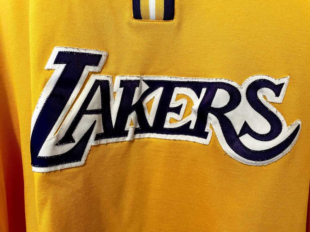 Nike Vintage 80s / 90s Nike Lakers Warmup Jersey - image 6