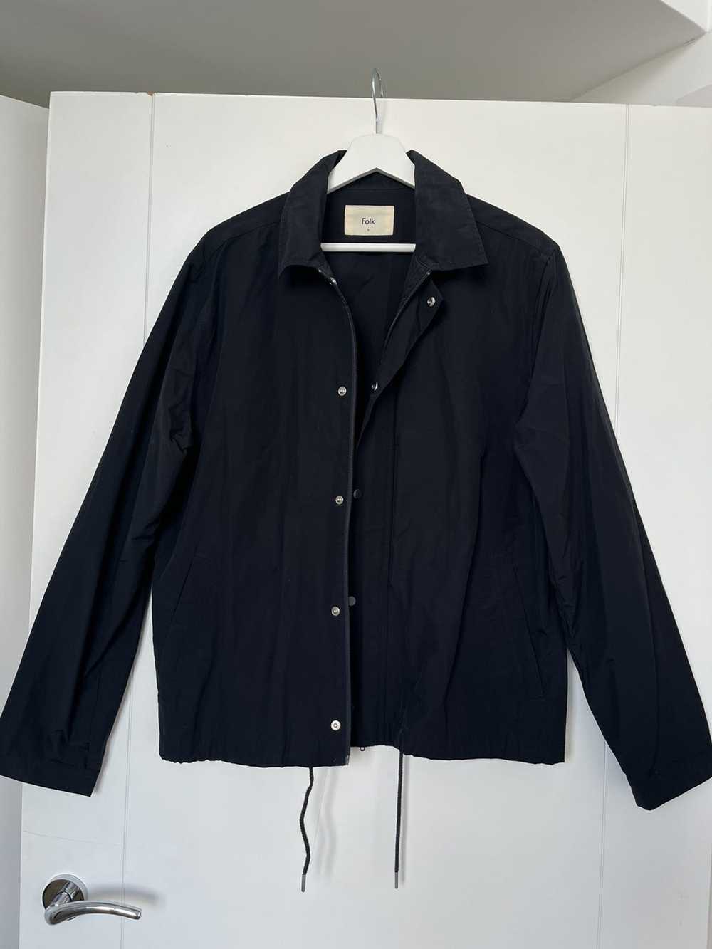 Folk Folk Coach Jacket Medium Navy Blue - image 1