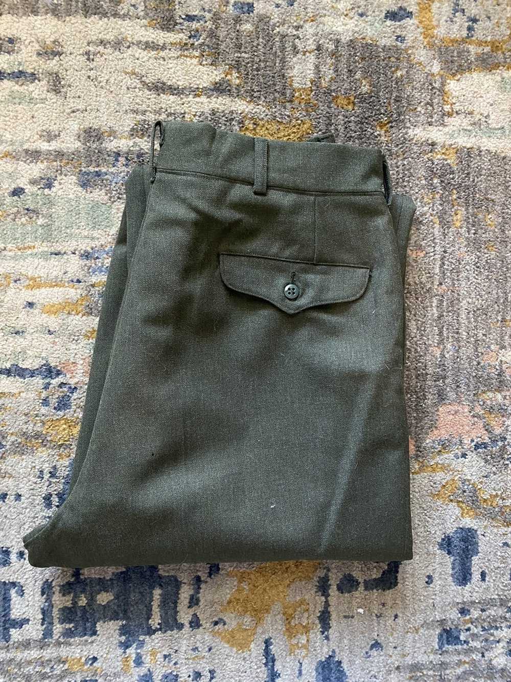 Vintage 1960’s US military uniform pants - image 4