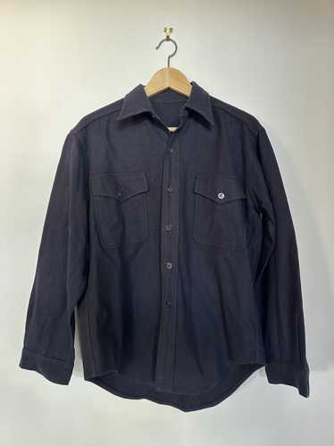 Vintage Vintage CPO Navy Wool Overshirt / Shirt US