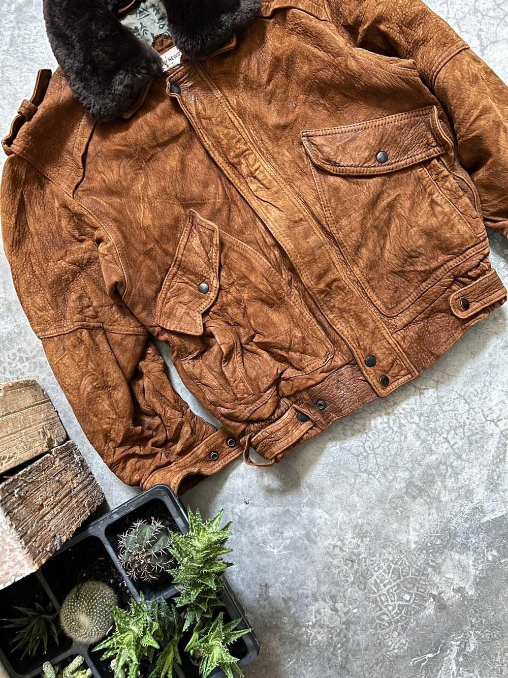 Leather Jacket × Vintage Best offer 🔥 Vintage Da… - image 3