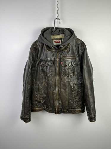 levis vintage clothing, Jackets & Coats, Levis Vintage Clothing 93s Leather  Jacket Xs