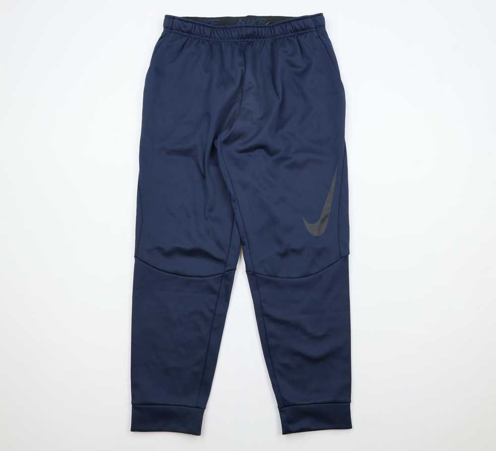 Nike Nike Dri-Fit Big Swoosh Logo Tapered Sweatpa… - image 1