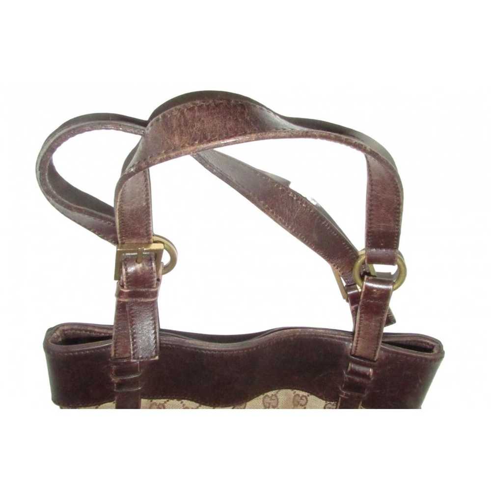 Gucci Gg Ring cloth satchel - image 10