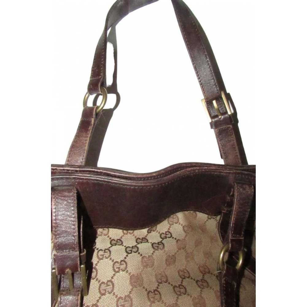 Gucci Gg Ring cloth satchel - image 12