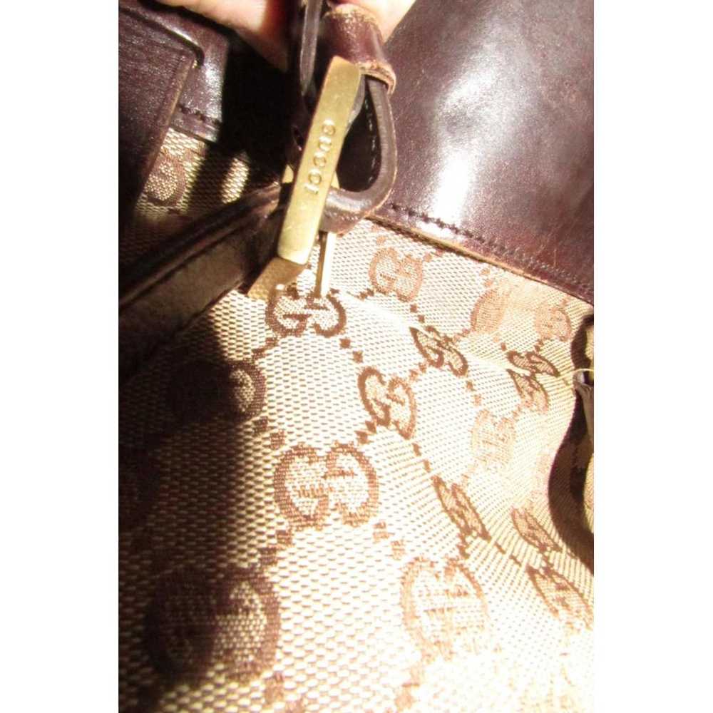 Gucci Gg Ring cloth satchel - image 3
