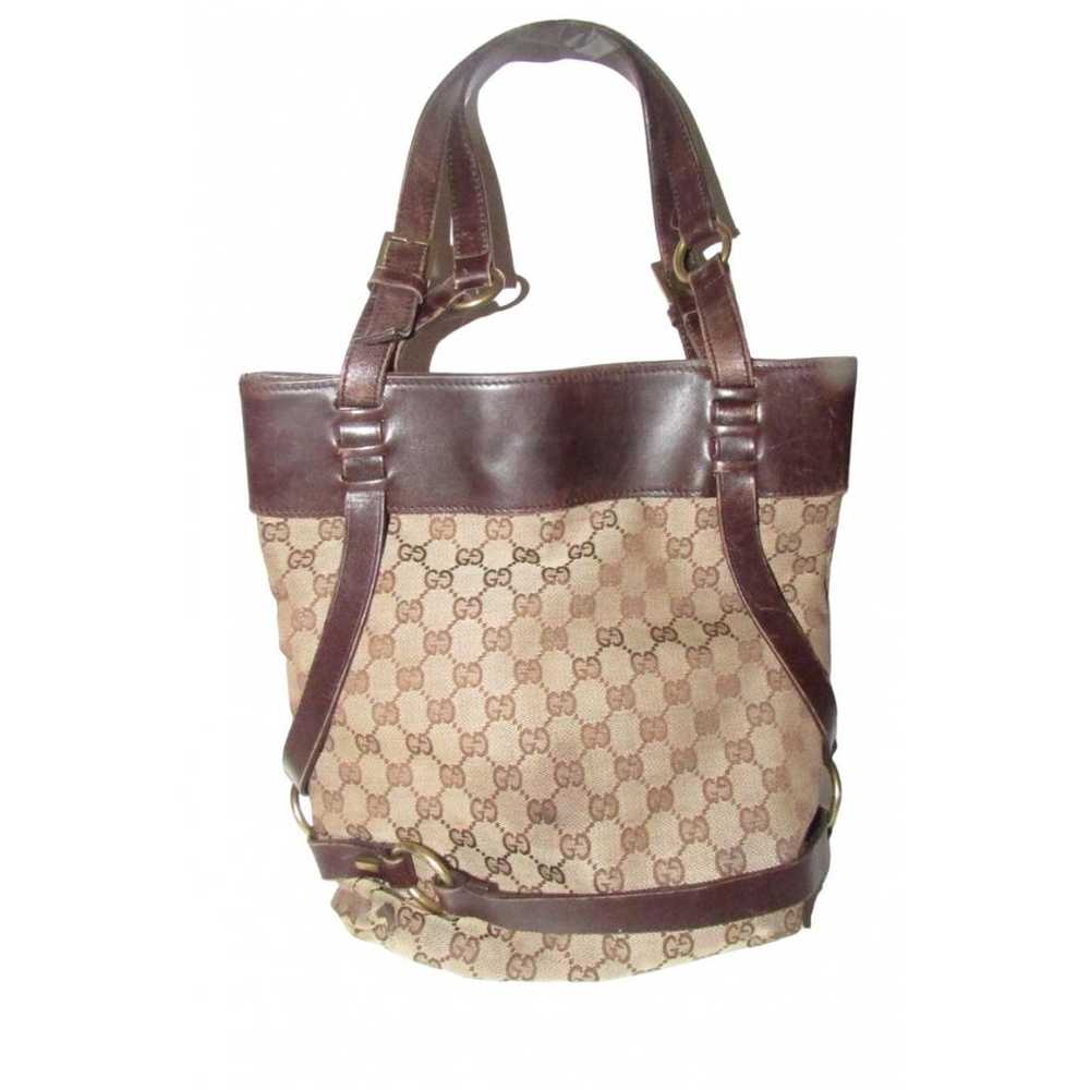 Gucci Gg Ring cloth satchel - image 5