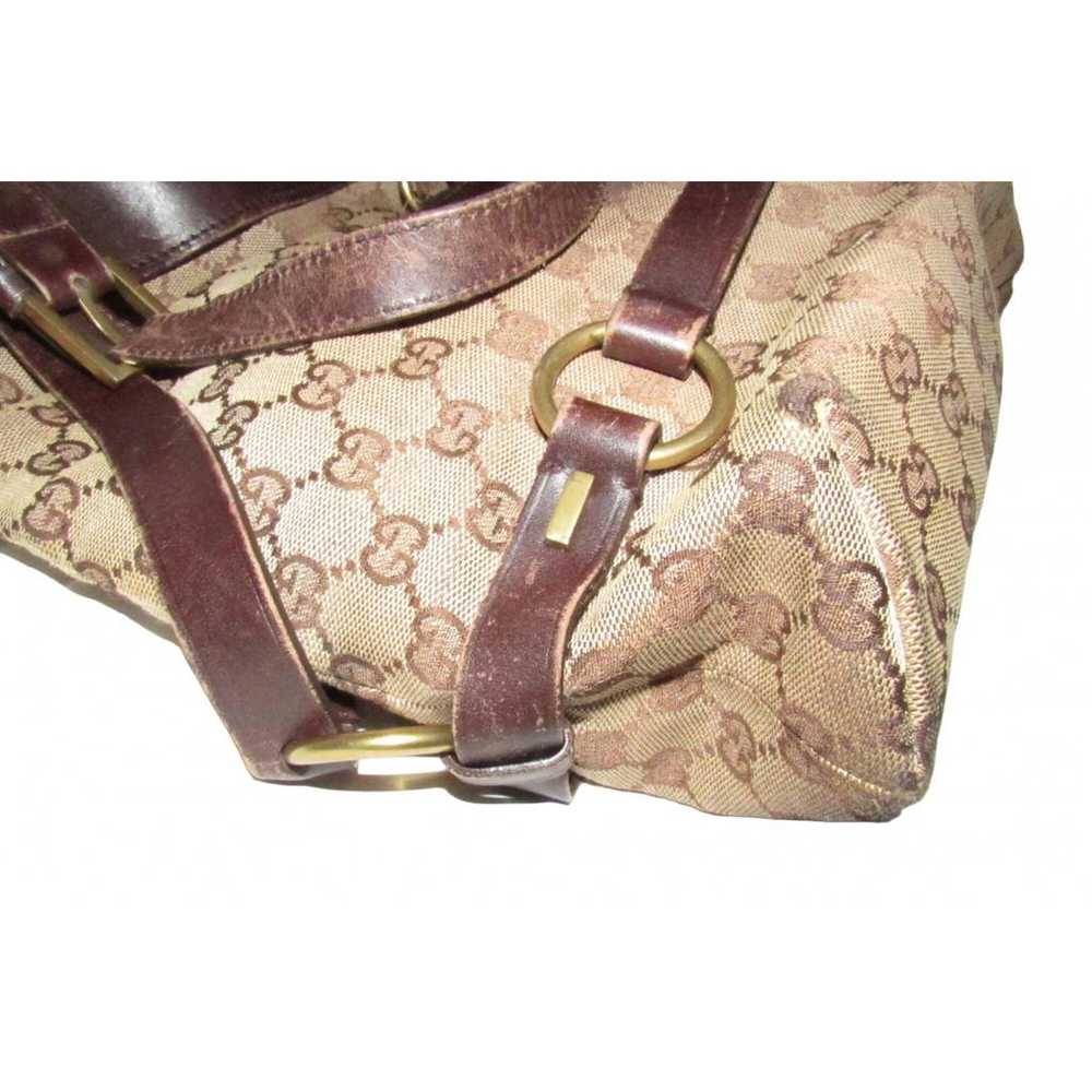 Gucci Gg Ring cloth satchel - image 9