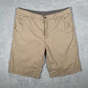 Prana Cargo Shorts Men 38 Long BREATHE Hemp Blend… - image 1