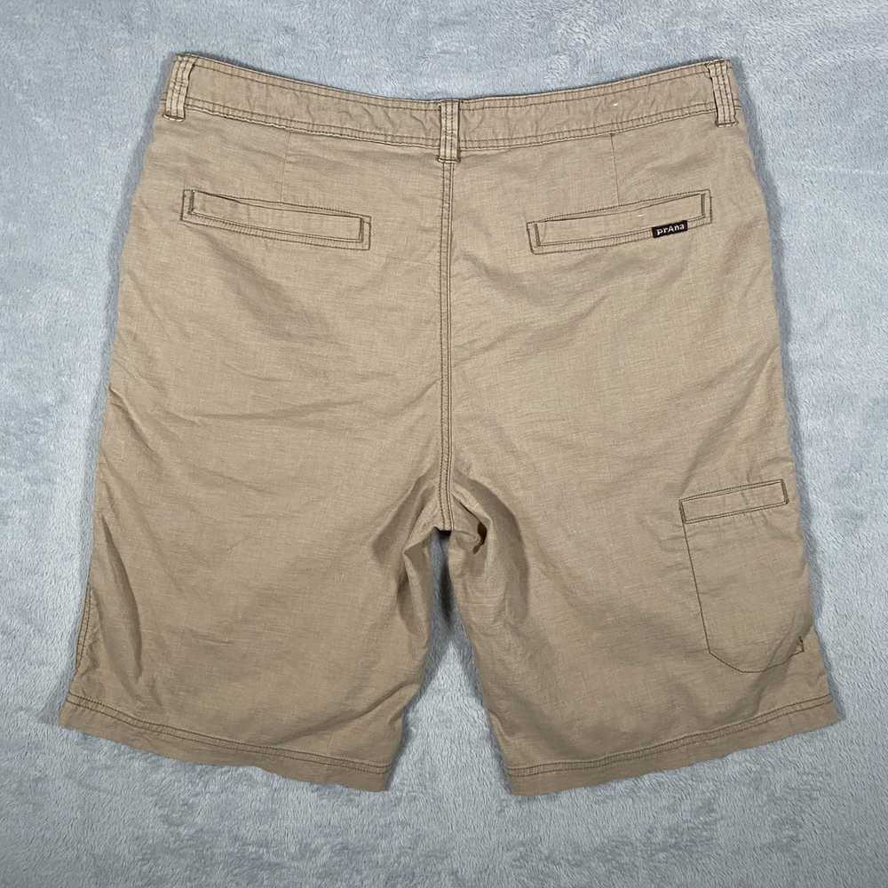 Prana Cargo Shorts Men 38 Long BREATHE Hemp Blend… - image 4