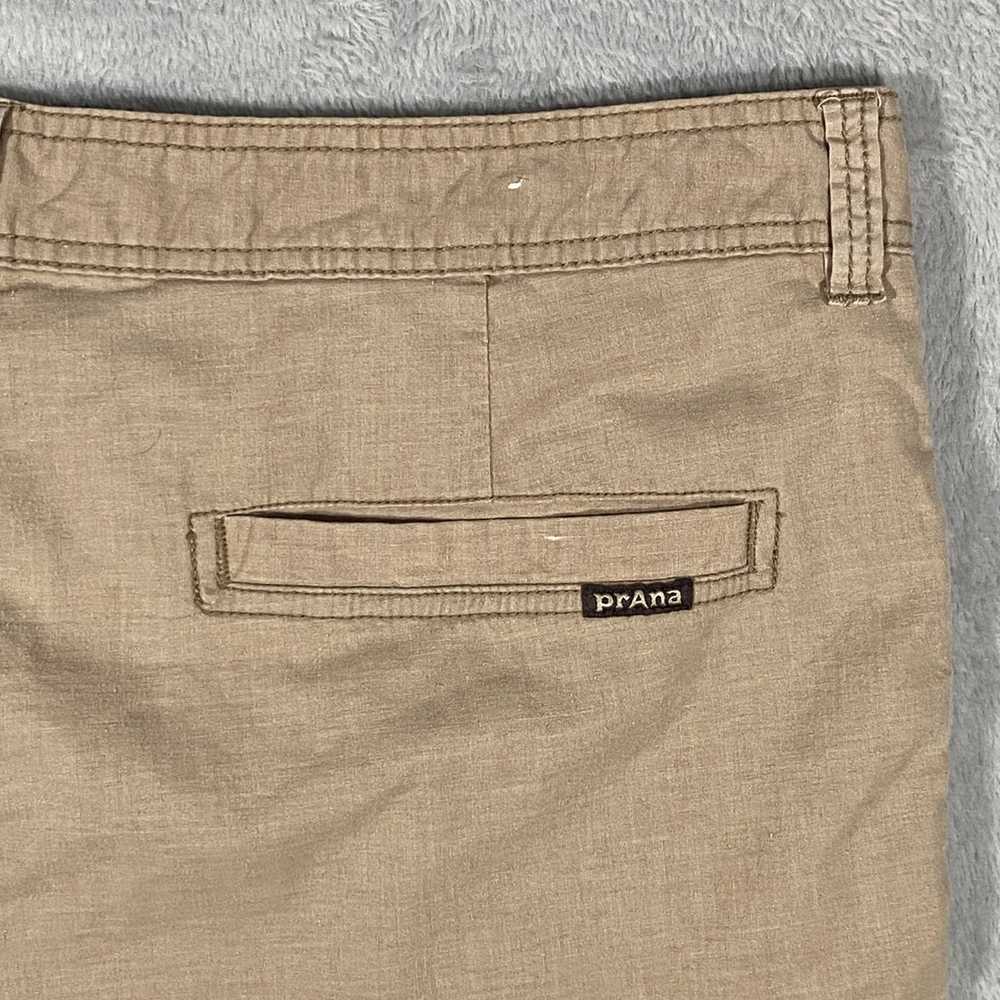 Prana Cargo Shorts Men 38 Long BREATHE Hemp Blend… - image 5