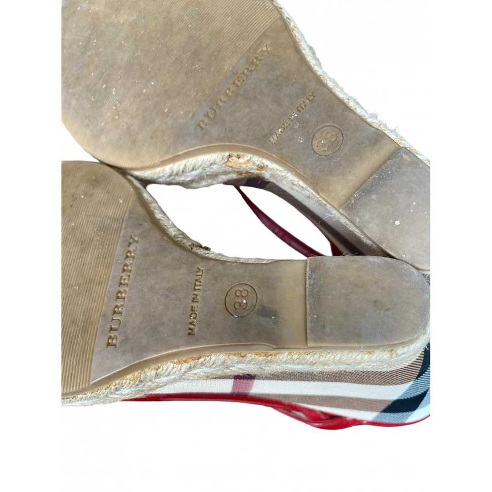 Burberry Patent leather espadrilles - image 2