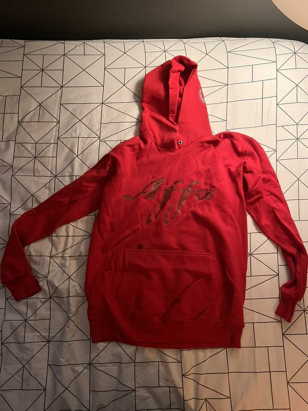 Affa AFFA red hoodie anarchy forever - image 1