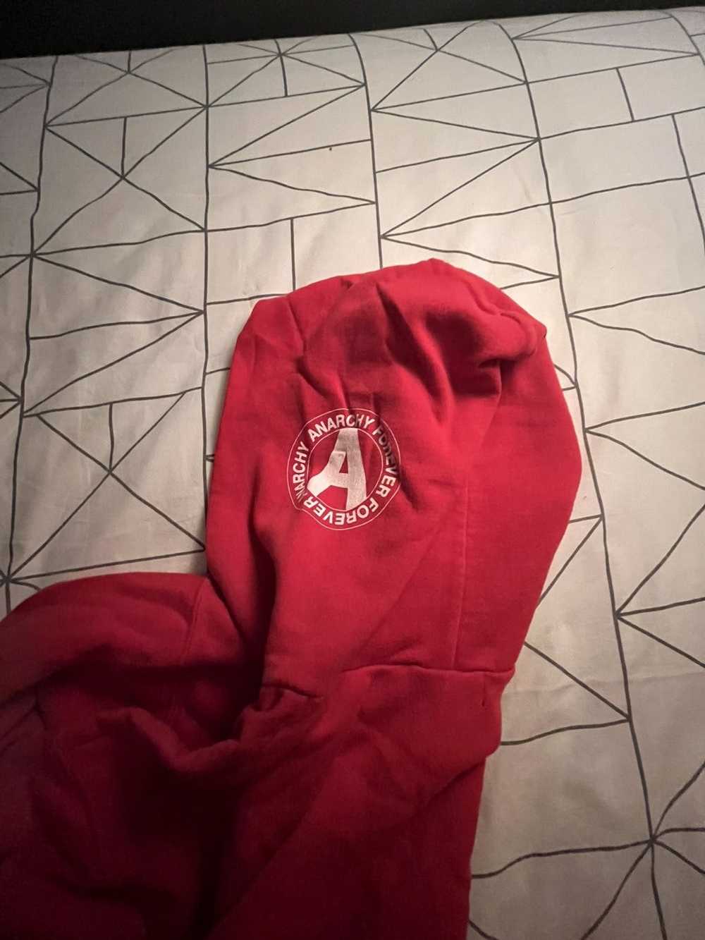 Affa AFFA red hoodie anarchy forever - image 2