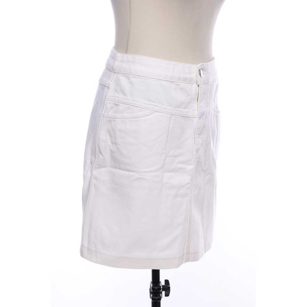 Closed Skirt Cotton in White - image 2