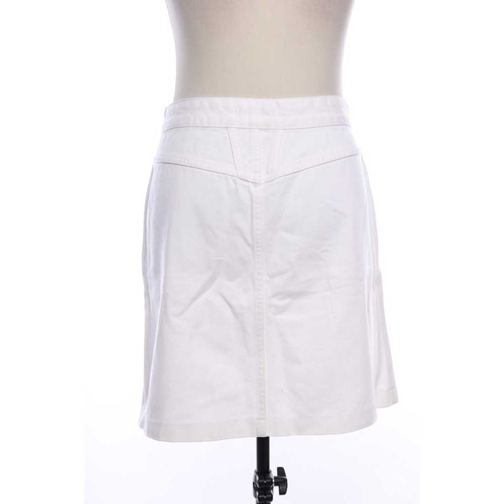 Closed Skirt Cotton in White - image 3