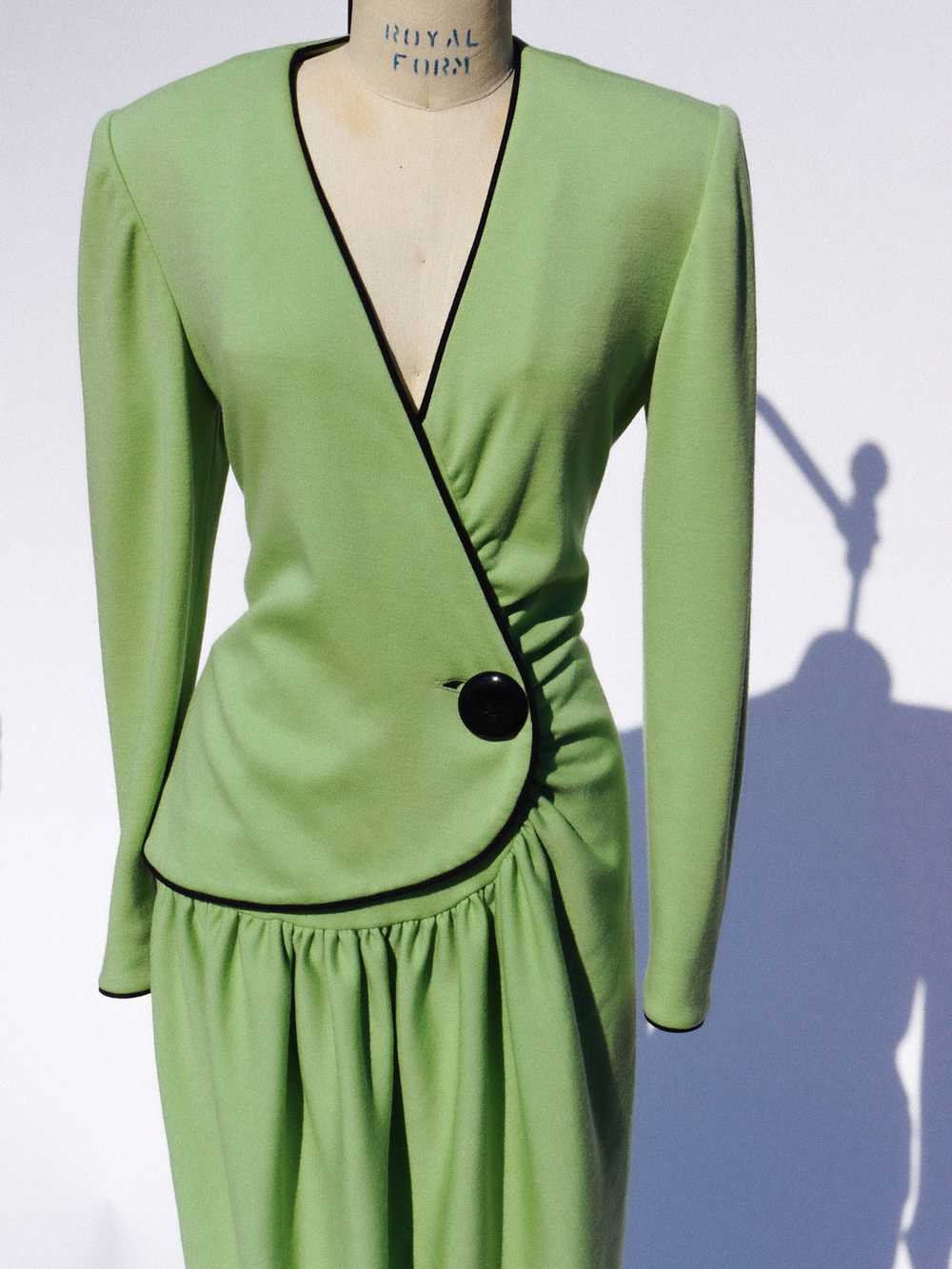 1980s Lanvin Paris Suit Dress - image 1