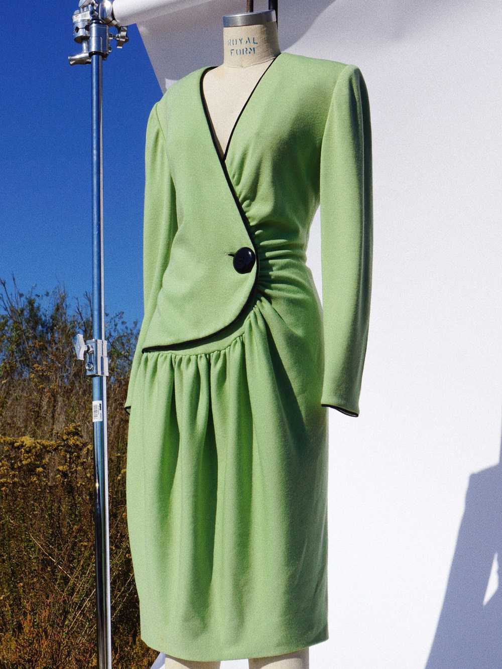 1980s Lanvin Paris Suit Dress - image 2