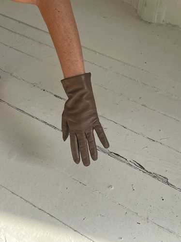 1970’s Brown Genuine Leather Gloves