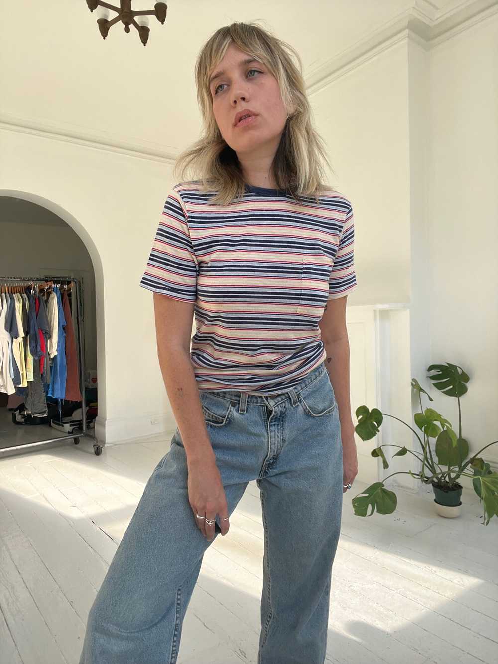 True 70’s Vintage Super Soft Striped T-Shirt - image 2