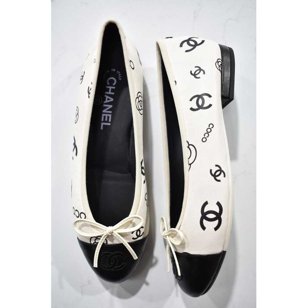 Chanel Leather ballet flats - image 5