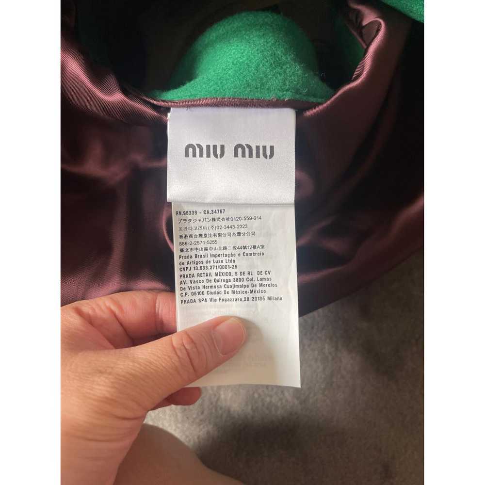 Miu Miu Wool mid-length skirt - image 2