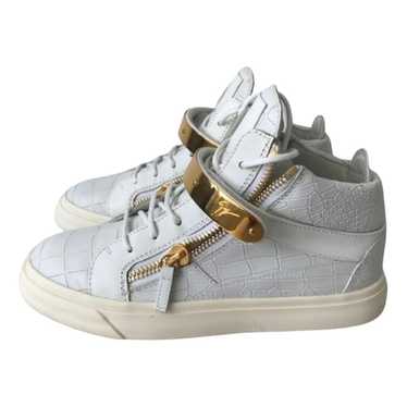 Giuseppe Zanotti Coby leather trainers - image 1