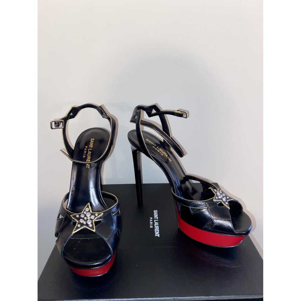 Saint Laurent Leather sandals - image 3