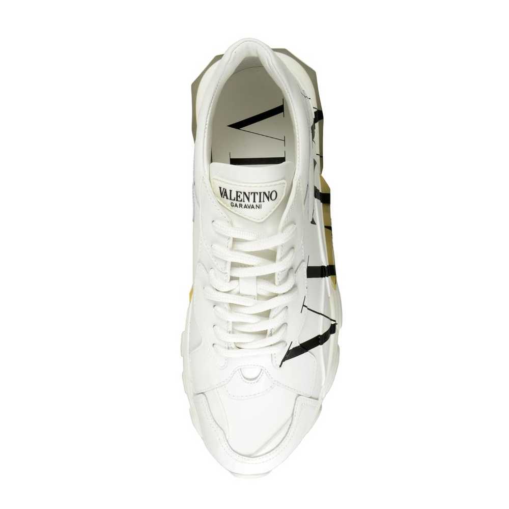 Valentino Garavani Bounce leather low trainers - image 3