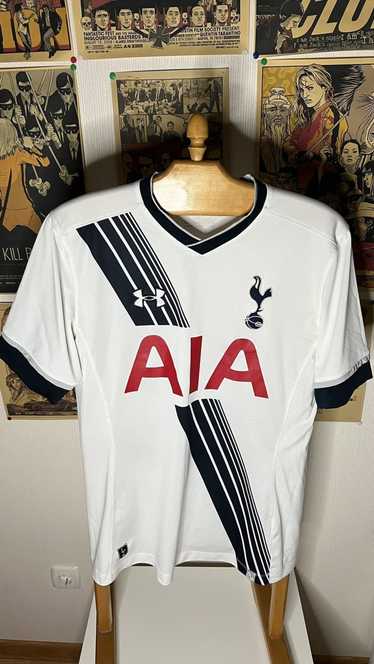 Tottenham Hotspur FC Away Jersey Under Armour Blue Shirt Size Boys L #10  Soccer