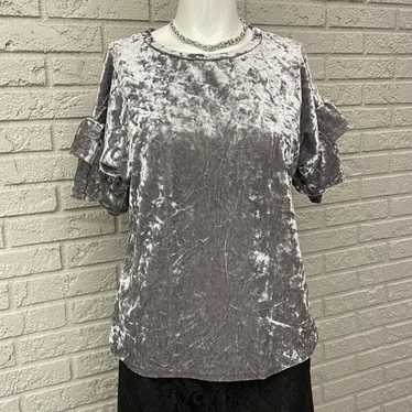 Mossimo Mossimo Supply Co. Velour Top Size S - image 1