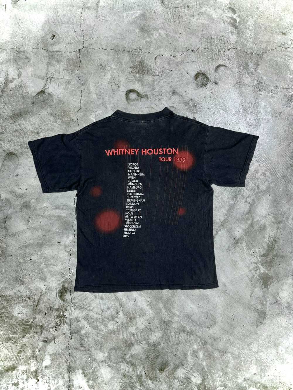 Band Tees × Tour Tee × Vintage Vtg 90s Whitney Ho… - image 8