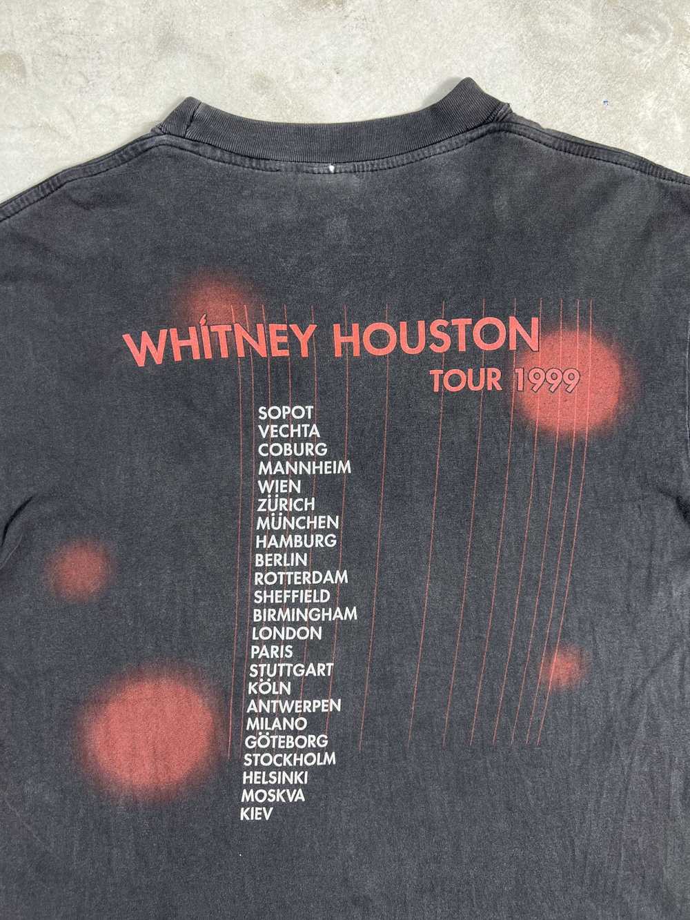 Band Tees × Tour Tee × Vintage Vtg 90s Whitney Ho… - image 9