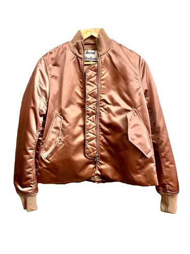 Acne Studios Acne studios dust pink nylon bombers 