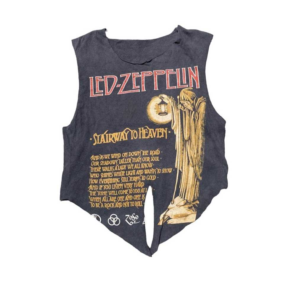 Band Tees × Led Zeppelin × Rock Tees Vintage Band… - image 1