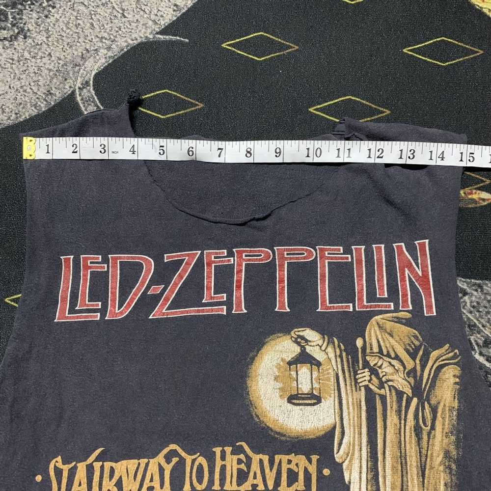 Band Tees × Led Zeppelin × Rock Tees Vintage Band… - image 6