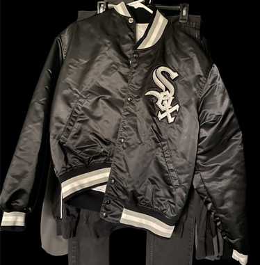 Chicago White Sox Vintage Satin Starter Jacket Large L 