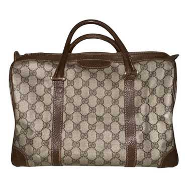 Gucci Gg Running leather travel bag - image 1