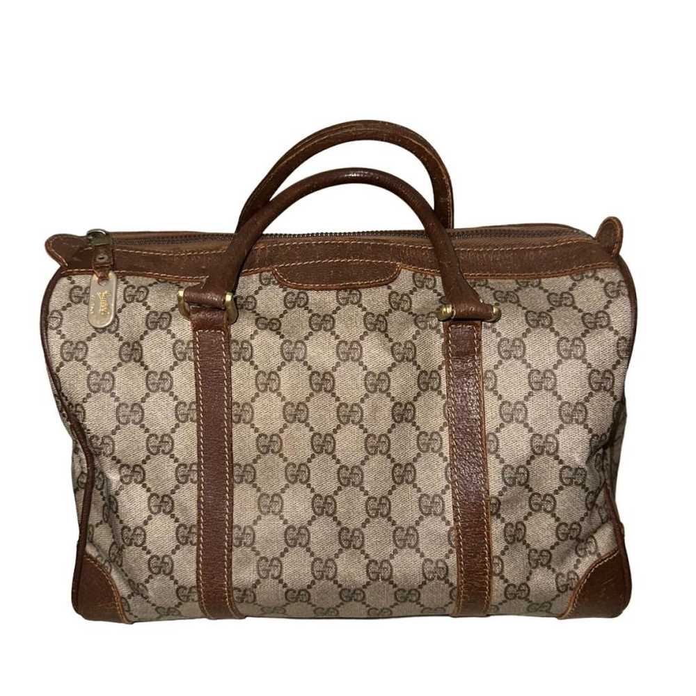 Gucci Gg Running leather travel bag - image 2